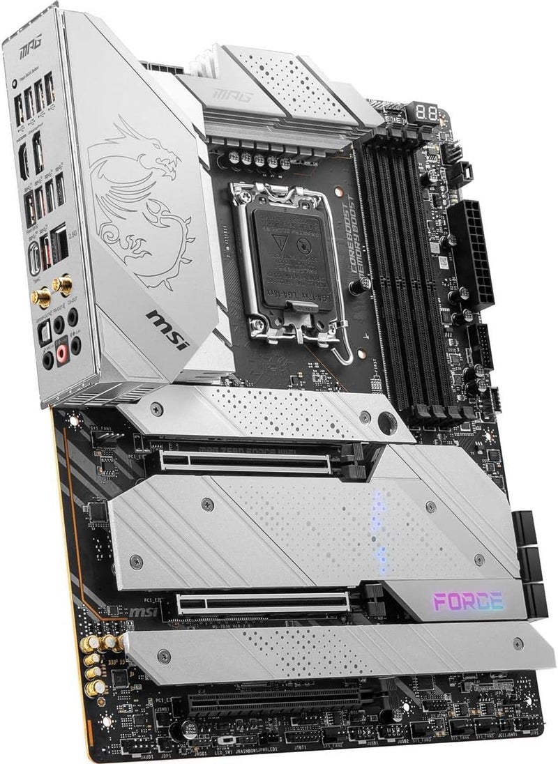 MSI Z690 Force WiFi Gaming Motherboard (ATX, 12th Gen Intel Core, LGA 1700 Socket, DDR5, PCIe 4, CFX, M.2 Slots, Wi-Fi 6E) - Image 2